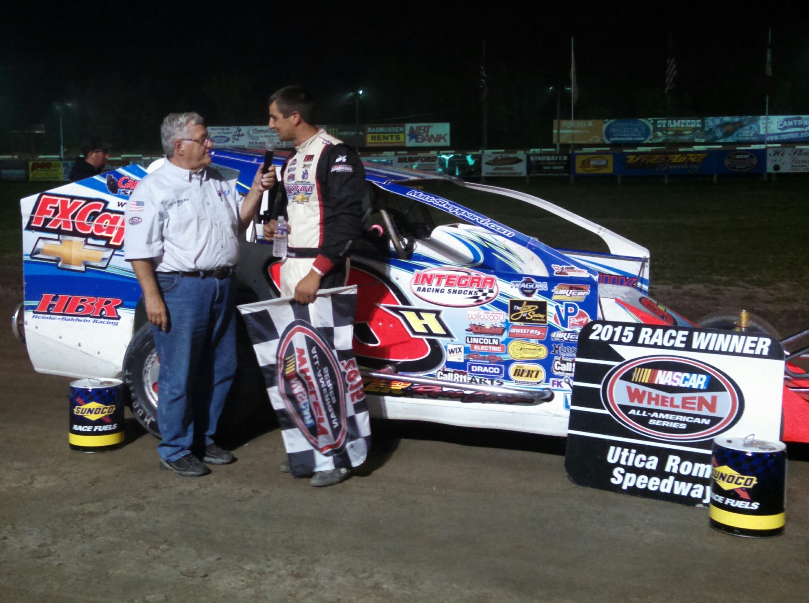 MATT SHEPPARD RACES TO THE WIN THIS PAST SUNDAY AT UTICA-ROME SPEEDWAY ...