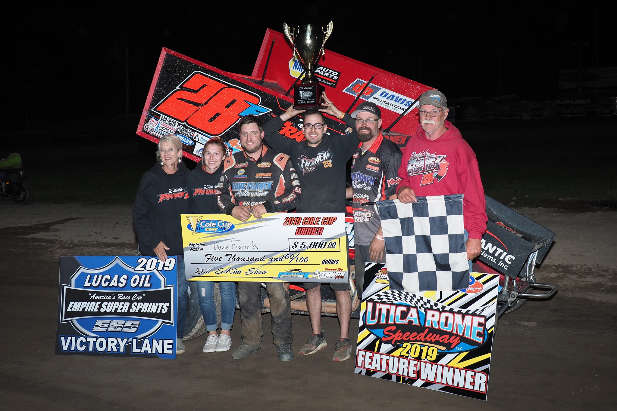 No Panic in Franek as he Takes Panther Frameworx 5 000 Cole Cup